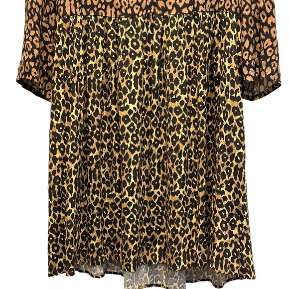 NEW Maeve by Anthropologie Juno Leopard Dress, Size Medium - Picture 3 of 7